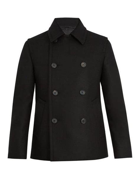 prada mens pea coat|Prada Peacoats for Men .